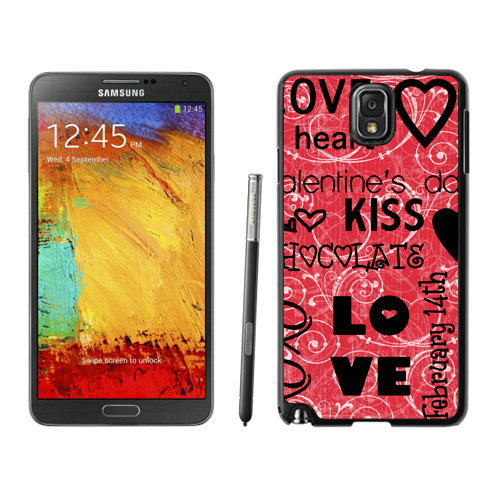 Valentine Kiss Love Samsung Galaxy Note 3 Cases DYT | Women